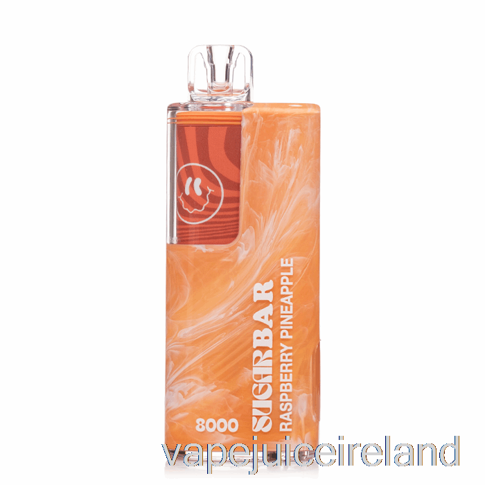 Vape Juice Sugar Bar SB8000 Disposable Raspberry Pineapple